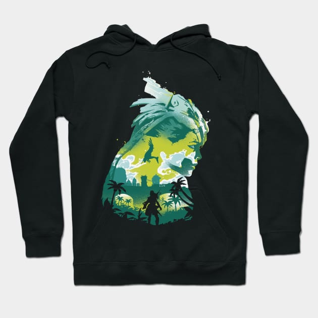 Beyond the horizon Hoodie by ramenboy